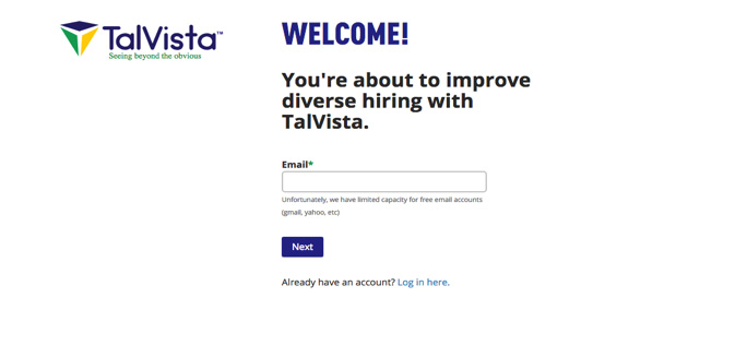 Signup for TalVista