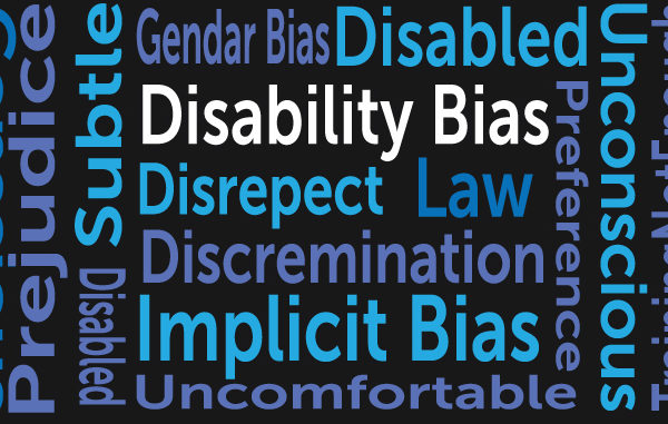 disability word map unconscious bias