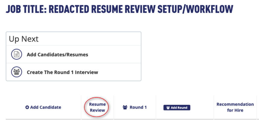Resume Redaction Setup - 1
